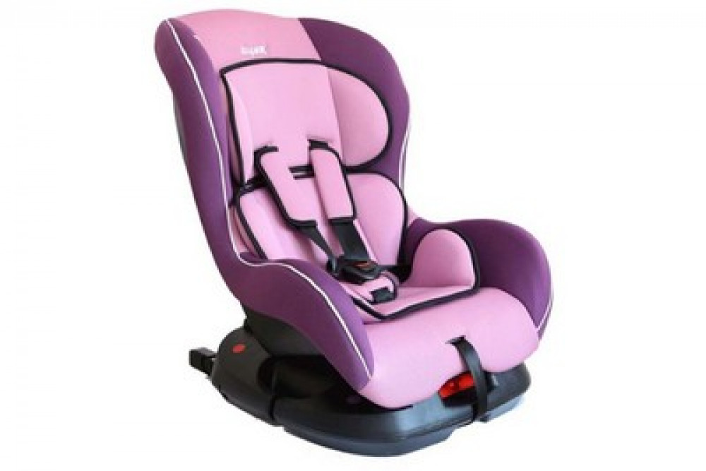 Детское кресло `SIGER ISOFIX `  (0-4 лет)  `Наутилиус` фитолетовое